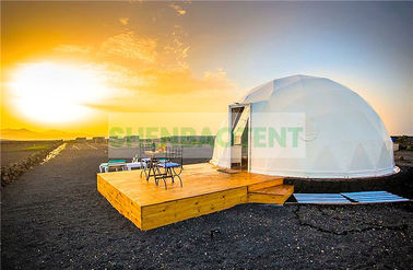 هتل مجلل PVC Cover Resort Dome Tent Glamping اتاق دو تخته برای تعطیلات خانوادگی